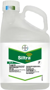 Large plastic bottle printed with a label of the SiltraXpro logo 
