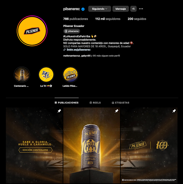 Instagram pilsener