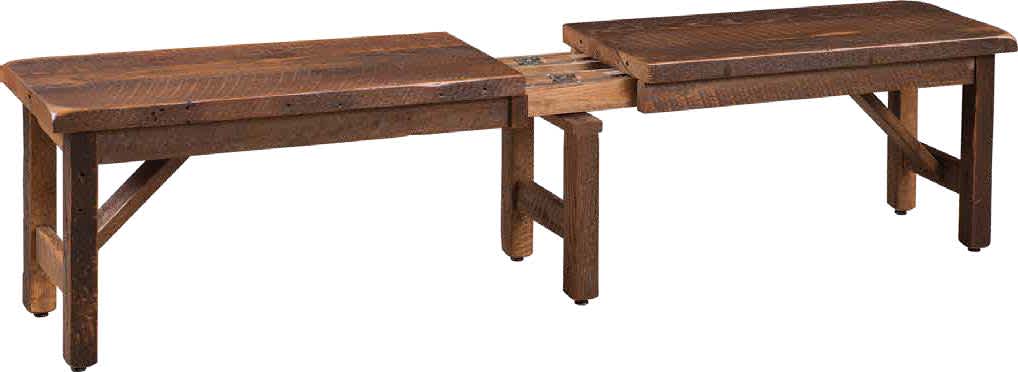 Pioneer Leaf Bench