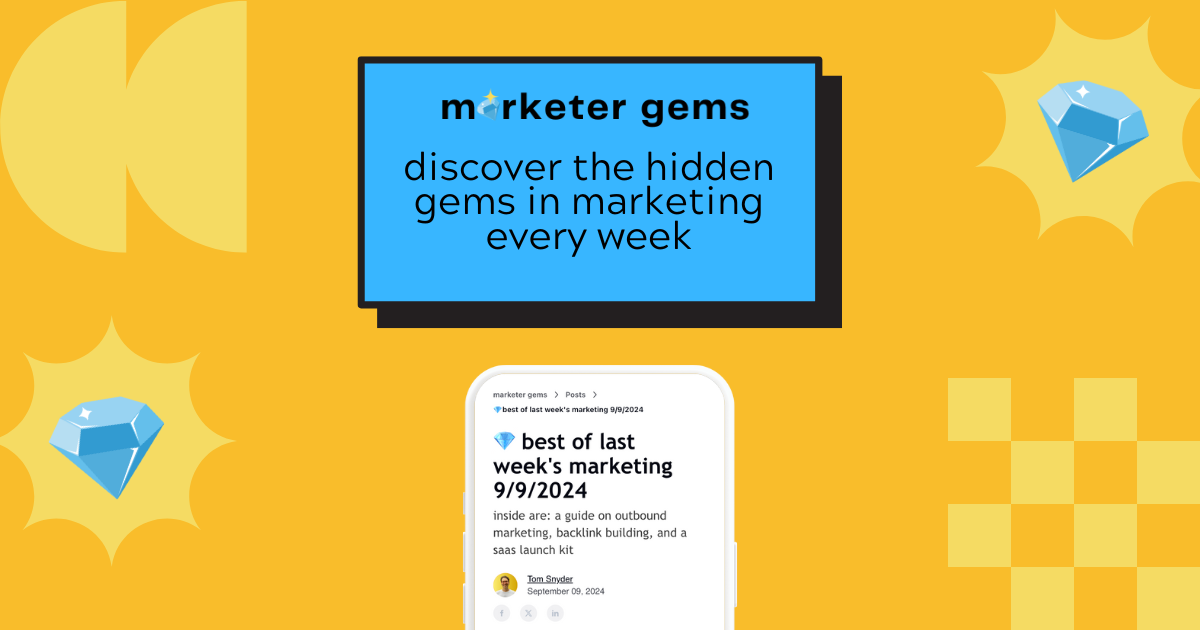 Marketer Gems Social Share