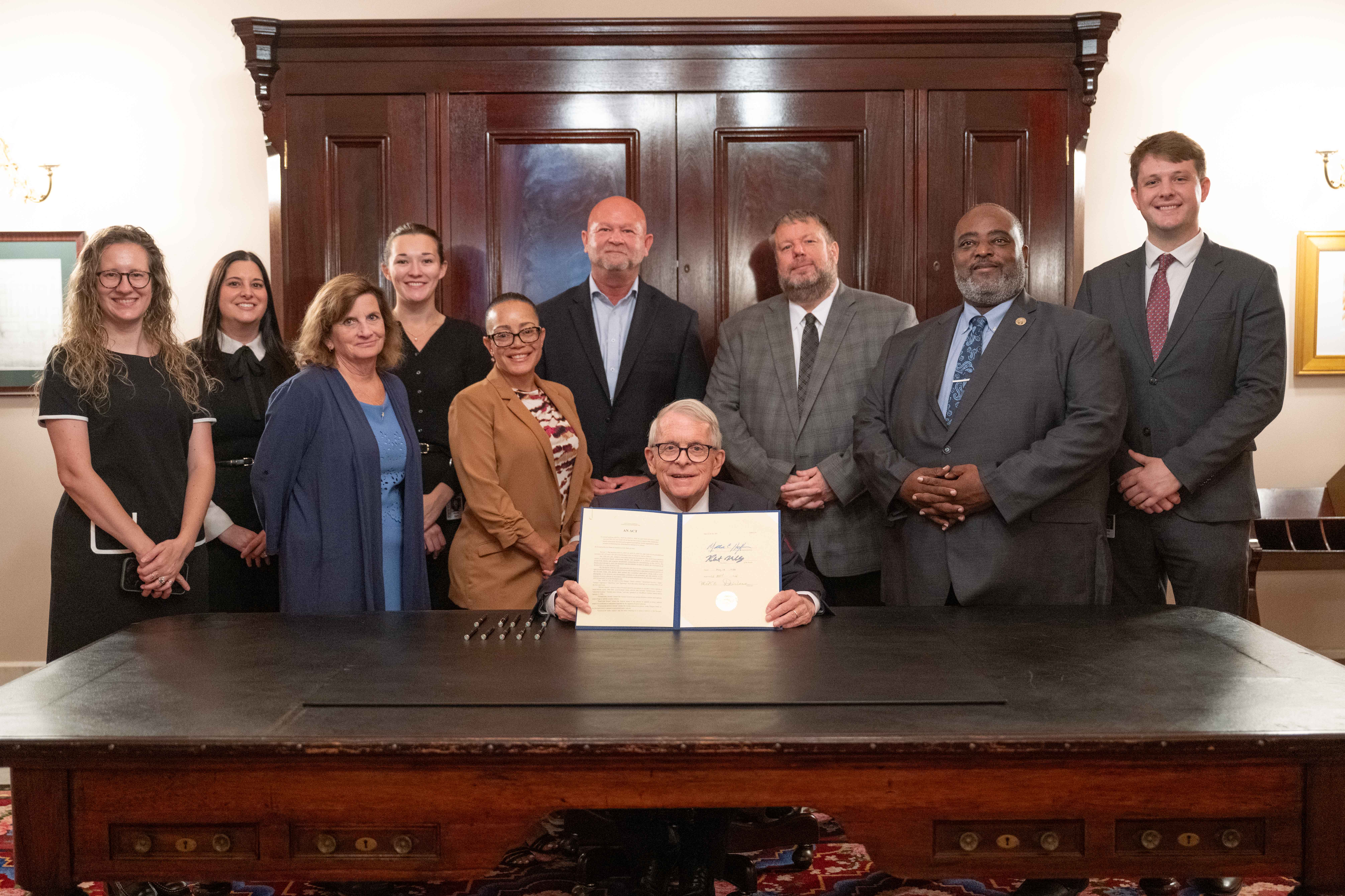 Varney at Signing of HB 393