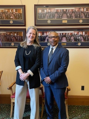 Mike and Senator Roegner