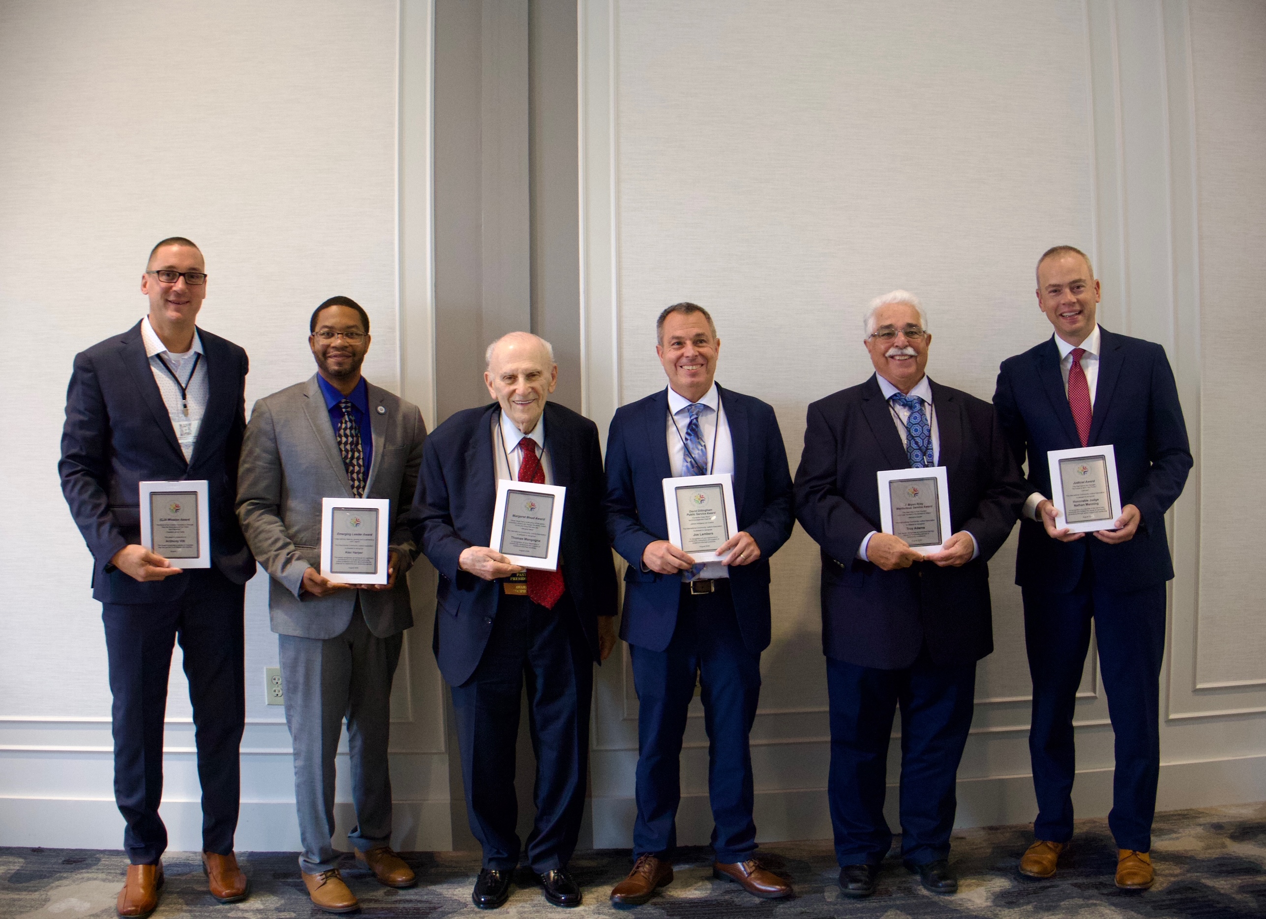 Alex Harper with 2026 ICJA Award Recipients