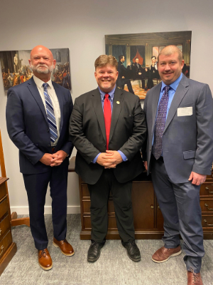 Jason and Eric with Rep Ritter