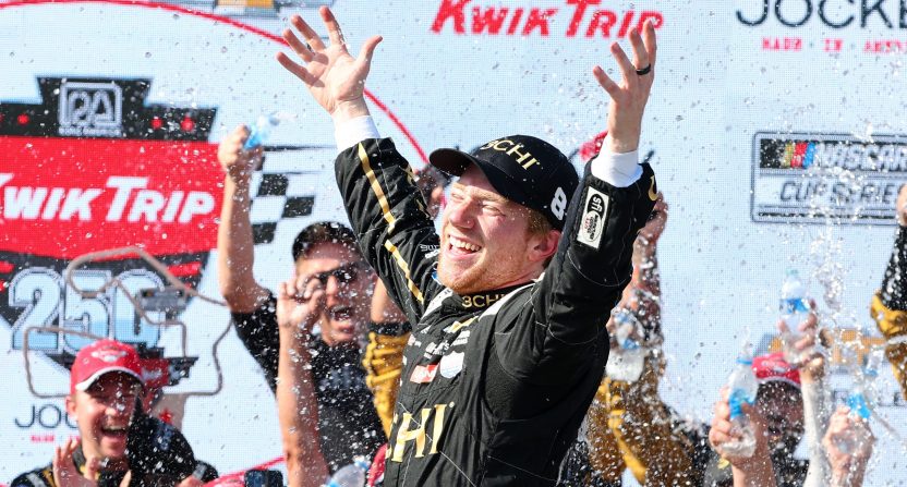FluidLogic™ Driver Tyler Reddick Wins 2022 NASCAR Cup Series at Road America