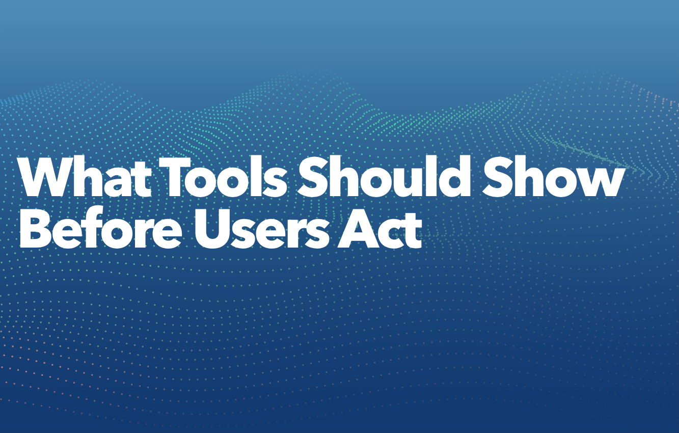 What Tools Should Show Before Users Act - ZapDigits