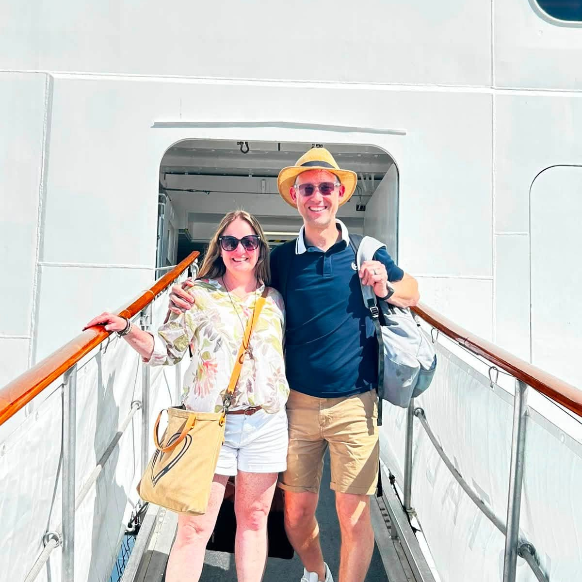 Roslyn de la Hunt Gold Crystal Serenity cruise
