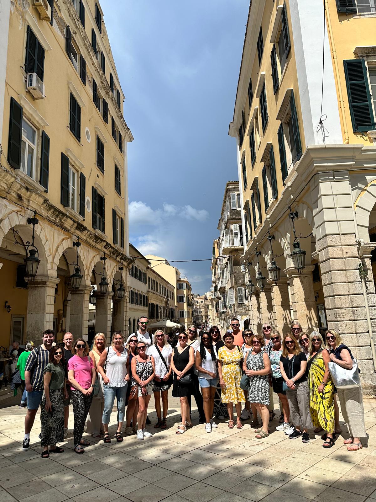 corfu winners trip group