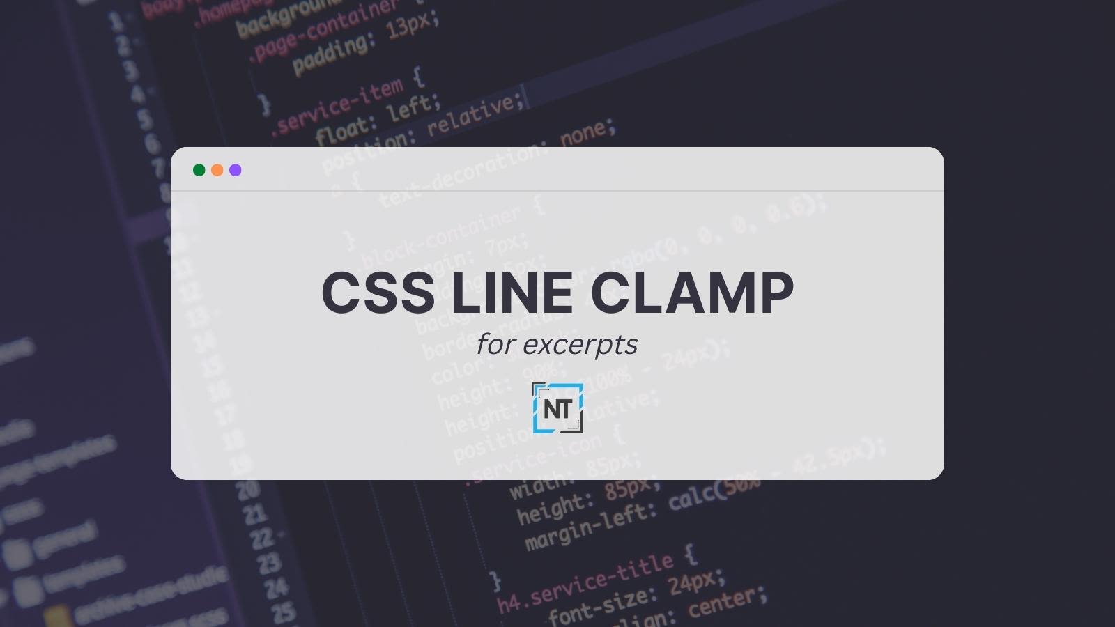 Cover Image for Using CSS Line Clamp for excerpts