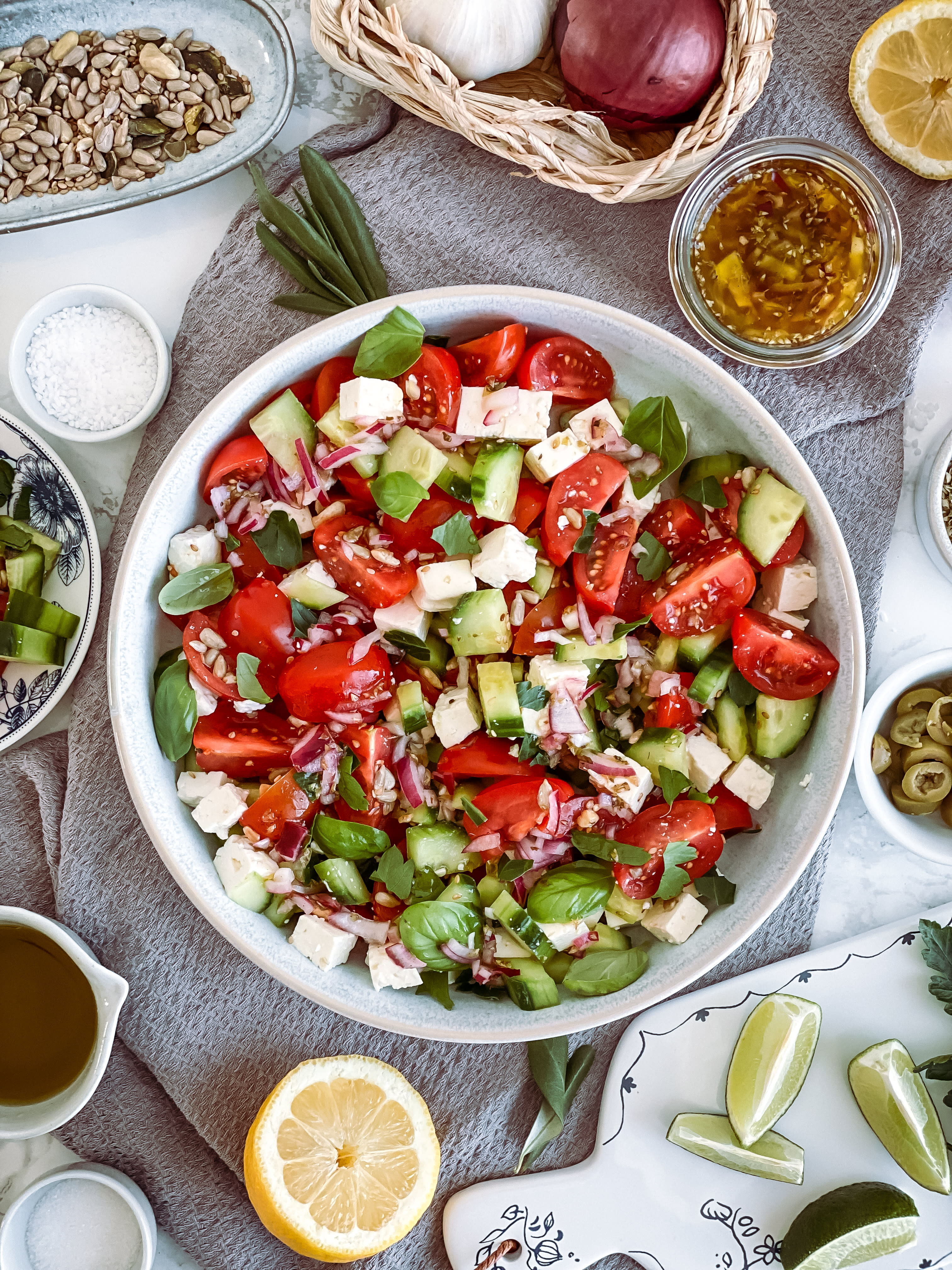 Griechischer Salat Bild