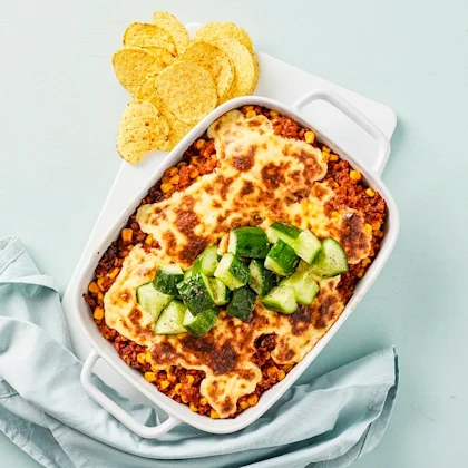 Tacogratäng med grönsaker