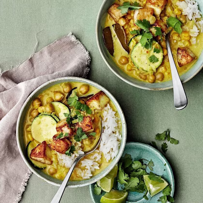 Vego currygryta med halloumi