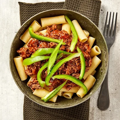 Köttfärssås med paprika