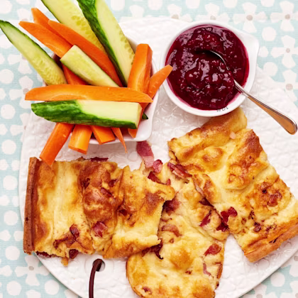 Baconpannkaka i ugn