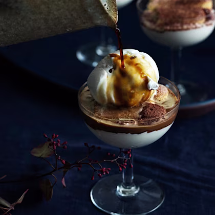 Tiramisu affogato