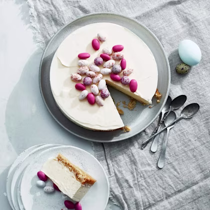 Fryst citrontårta med kokos