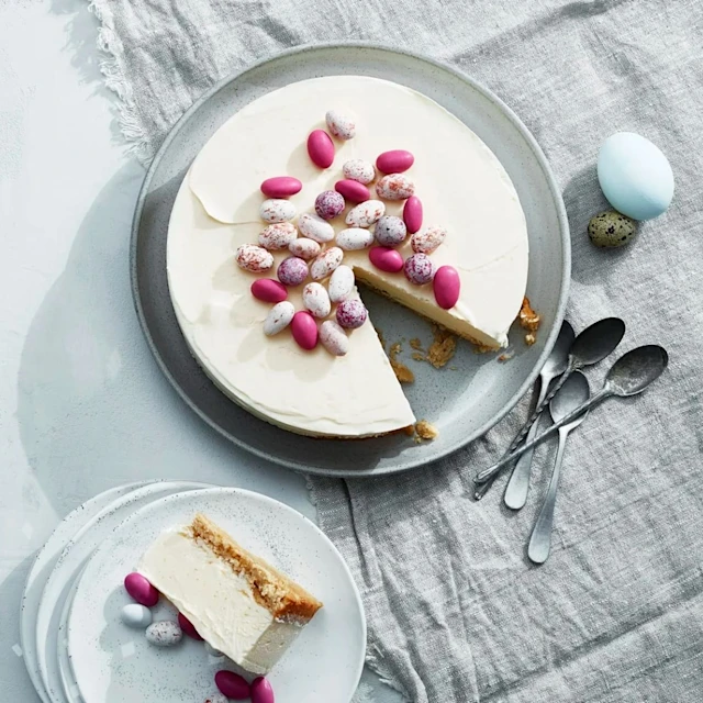 Fryst citrontårta med kokos