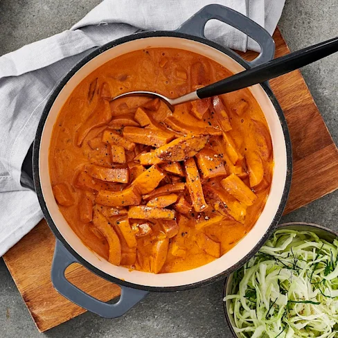 Korvstroganoff med ris