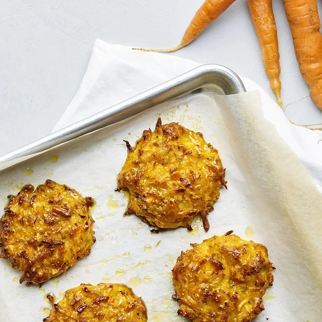 Morots- och halloumibiffar