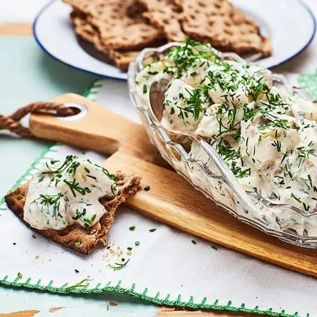 Gubbröra med matjessill