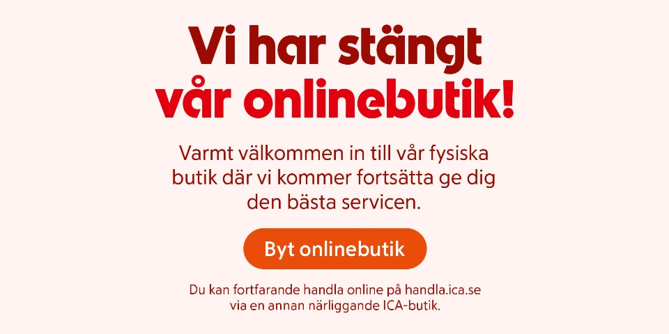 Vi har stängt vår butik- vänligen klicka här så kan du välja en annan onlinebutik