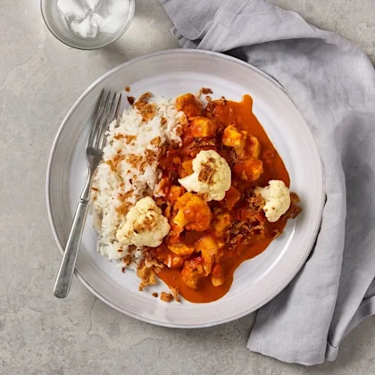 Halloumigryta med ris