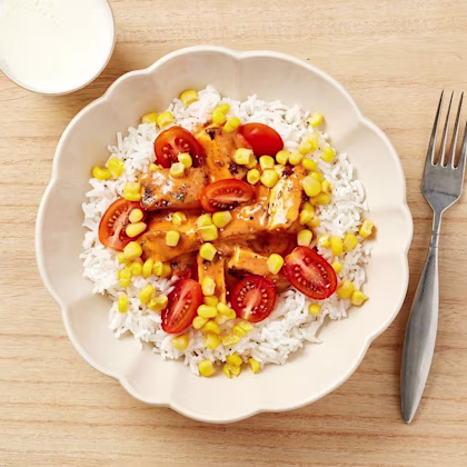 Vegostroganoff med ris
