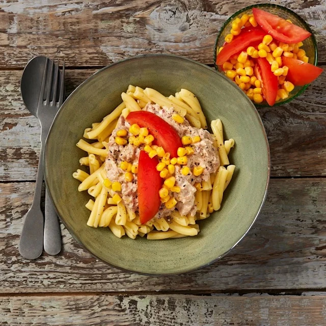 Hot tuna pasta