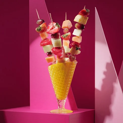 Tanghulu - sockerdoppade fruktspett