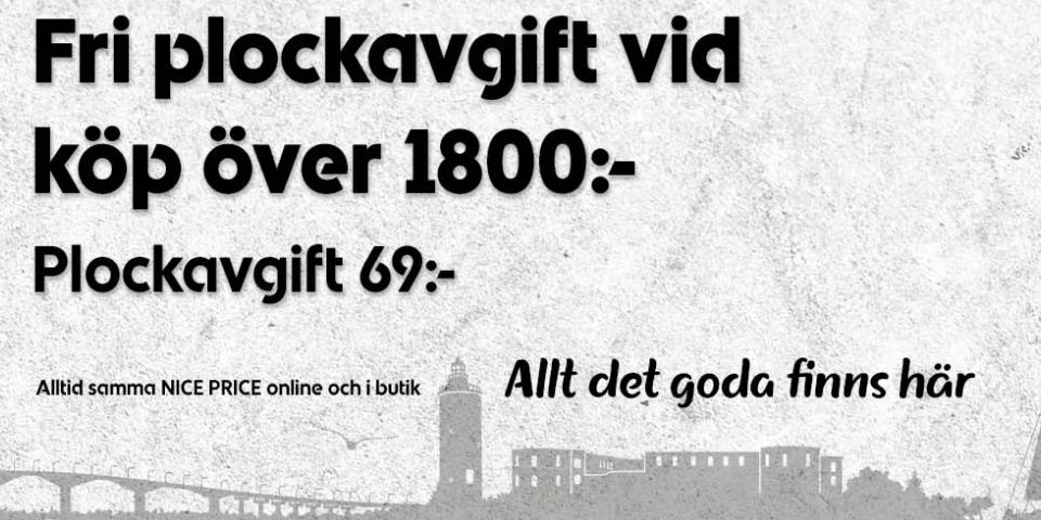 Fri plockavgift vid köp över 1800 kr - ICA Kvantum Färjestaden