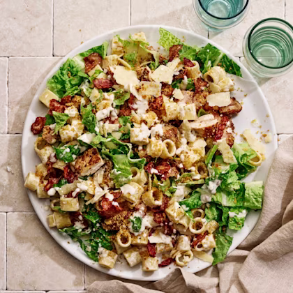 Caesarsallad med pasta