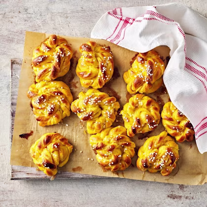 Saffransbullar med vanilj