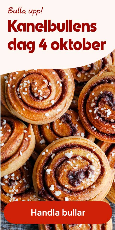 Handla allt du behöver till kanelbullens dag