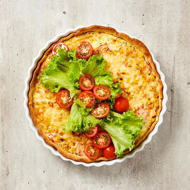 Ost- och kycklingpaj