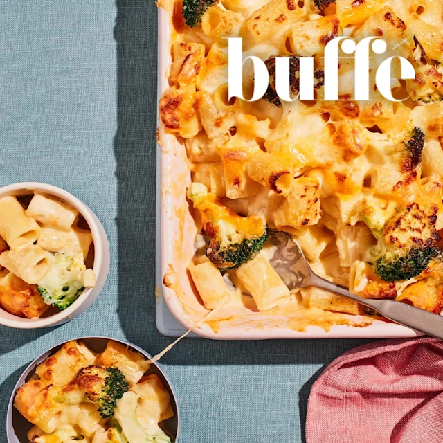 Mac n' cheese med broccoli