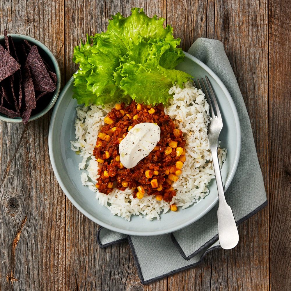 Tacochili med tortillachips
