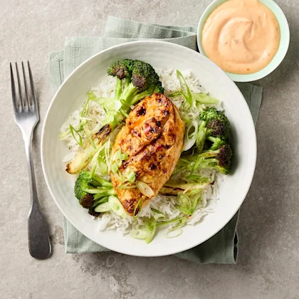 Kyckling i airfryer med sriracha mayo