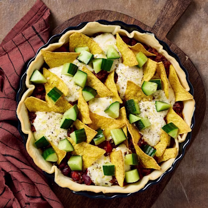 Tacopaj med tortillachips