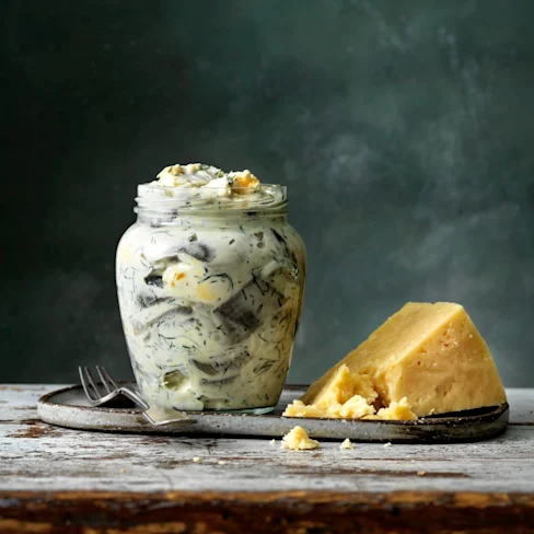 Sill med Västerbottensost