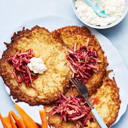 Raggmunk med lingonäpple