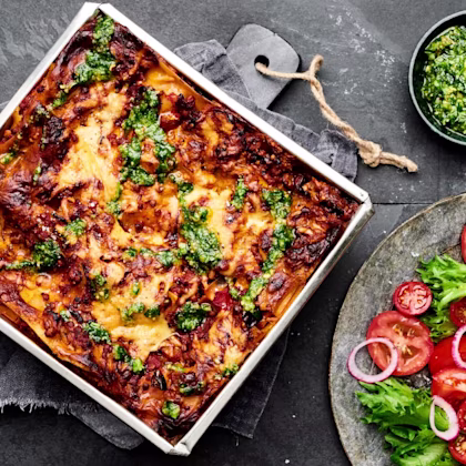 Glutenfri vegolasagne med Folke