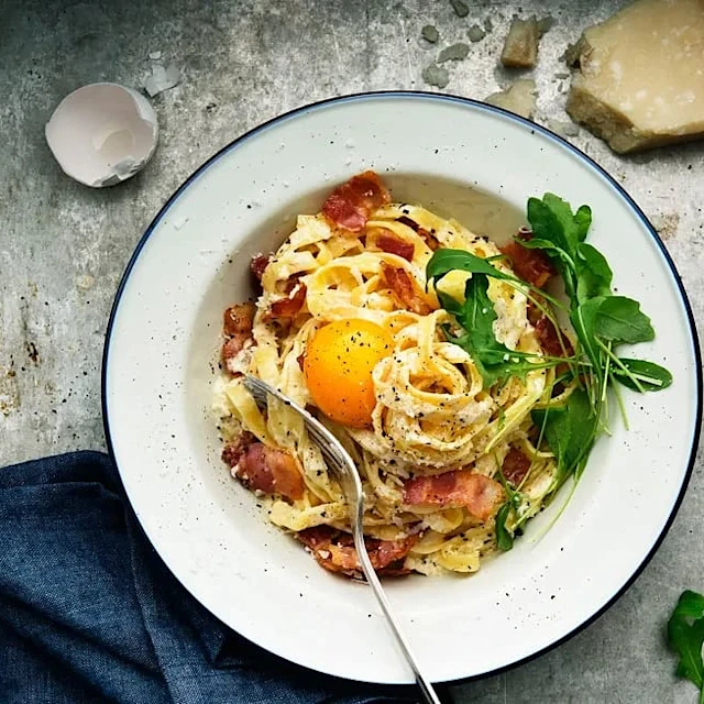 Krämig carbonara