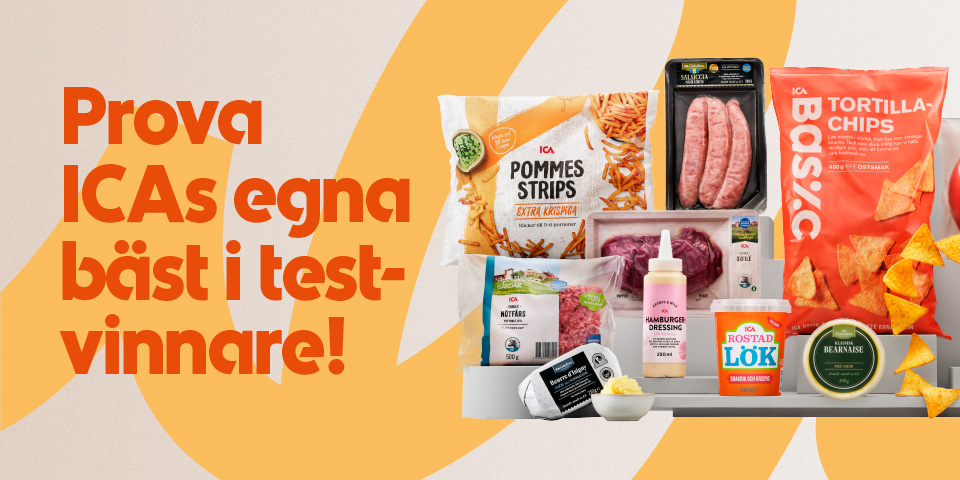 Prova ICAs egna bäst i test-vinnare!