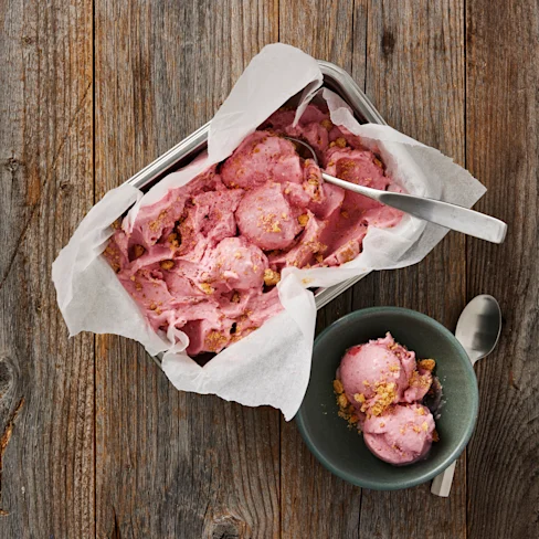 Proteinglass med cheesecakesmak