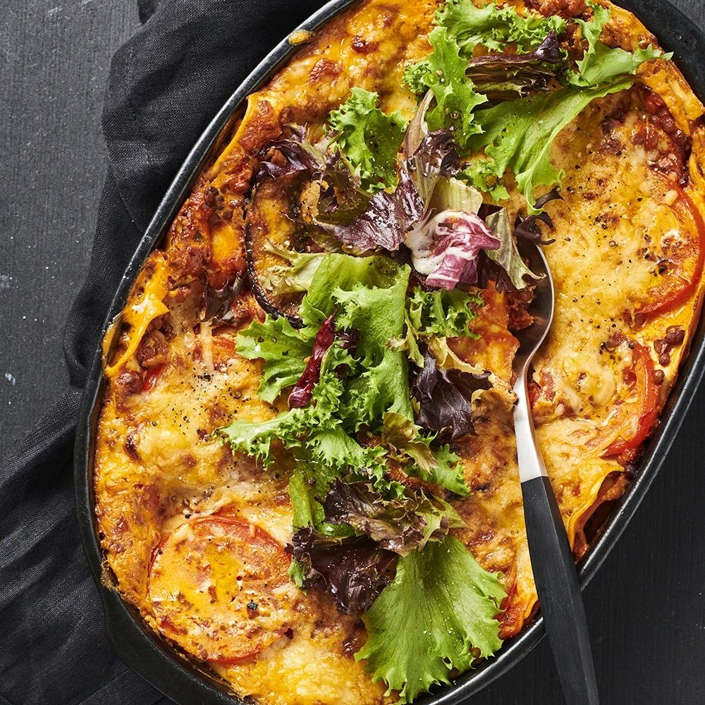 Lasagne med portabello