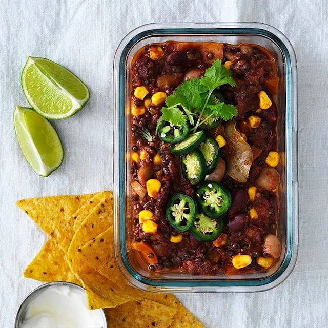 Lins- och bönchili