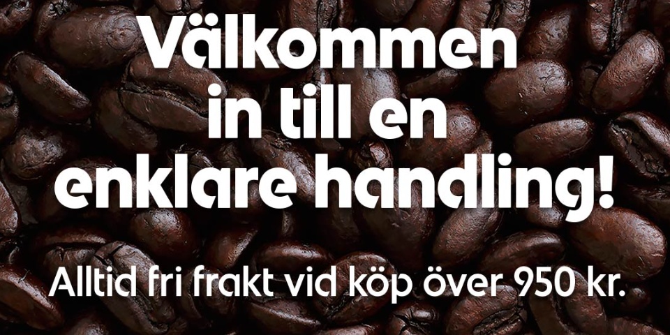 Välkommen in till en enklare handling. Alltid fri frakt vid köp över 950 kronor.