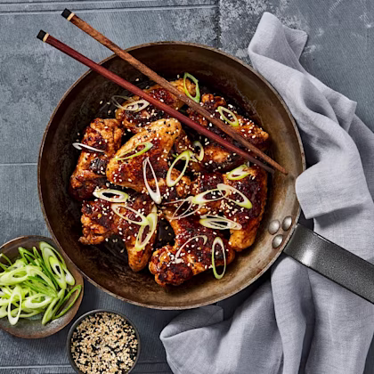 Colamarinerade chicken wings