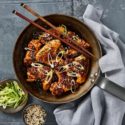 Colamarinerade chicken wings