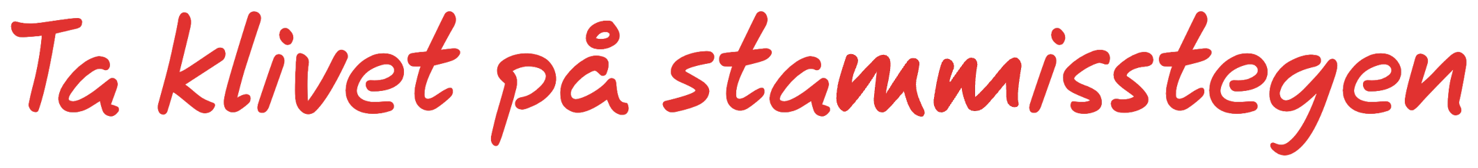 Ta klivet på stammisstegen
